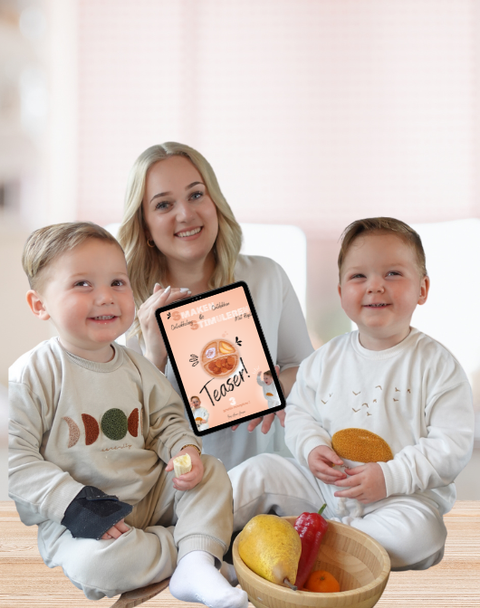 foto mobiel iris met kids met teaser